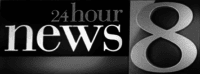 24 Hour News 8 24 Hour News 8 Logo