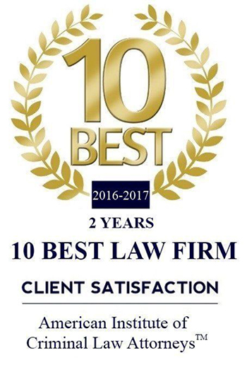 10 Best Law Firm award